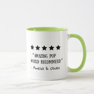 Mug Notation 5 étoiles Extraordinaire Pop recommandé T