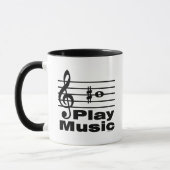 Mug Notation musicale B Sharp (Gauche)
