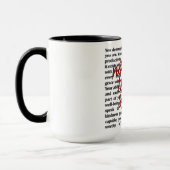 Mug Note à moi-même (Gauche)