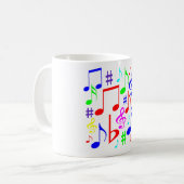 Mug note arc-en-ciel (Devant gauche)