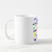 Mug note arc-en-ciel (Gauche)