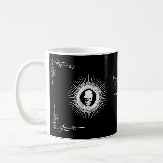 Mug note de décès (Gauche)