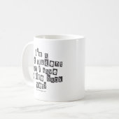 Mug Note de rançon d'étudiant de Med (Devant gauche)