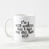 Mug Note de rançon d'étudiant de Med (Gauche)