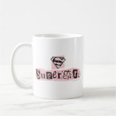 Mug Note de rançon du logo Supergirl (Gauche)