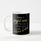 Mug Note musicale Musicien Noir et Tan (Gauche)