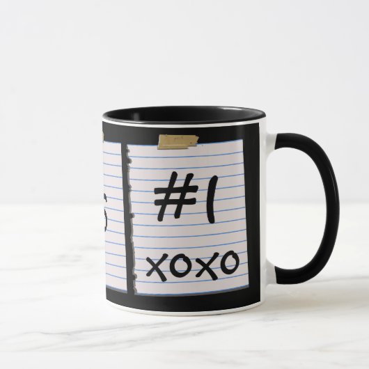 Mug Notes d'amour pour le bruit (Droite)