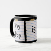 Mug Notes d'amour pour le bruit (Devant gauche)