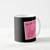 Mug Notes de café de bureau - café de Smoooth (Devant droit)