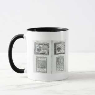 Mug Notes de la devise continentale