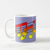 Mug Notes de Musique (Gauche)