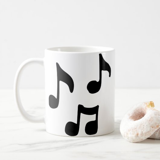 Mug Notes de musique (Avec donut)