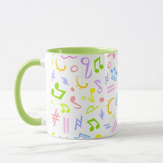 Mug notes de musique (Gauche)