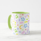 Mug notes de musique (Devant gauche)