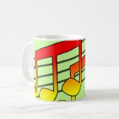 Mug Notes de Musique (Devant gauche)