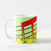 Mug Notes de Musique (Gauche)