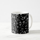 Mug Notes de musique 2 (Devant droit)
