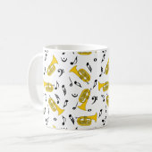Mug Notes de musique Baritone (Devant gauche)