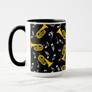 Mug *Notes de musique Baritone Marching