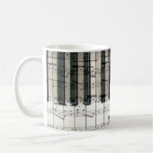 Mug notes de musique piano (Gauche)