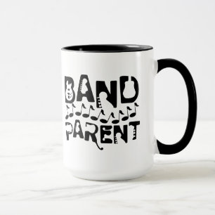 Mug Notes de musique pour parents de groupe