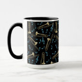 Mug Notes de musique Trombone (Gauche)