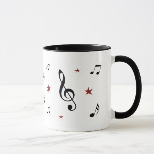 Mug Notes musicales (Droite)