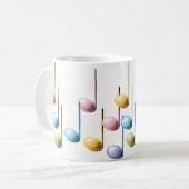 Mug Notes musicales (Devant gauche)