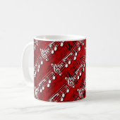 Mug Notes musicales (Devant gauche)