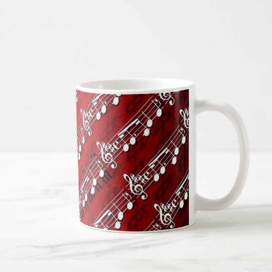 Mug Notes musicales (Droite)