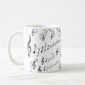 Mug Notes musicales (Gauche)