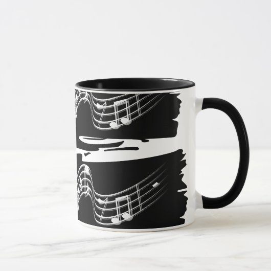 Mug Notes musicales (Droite)