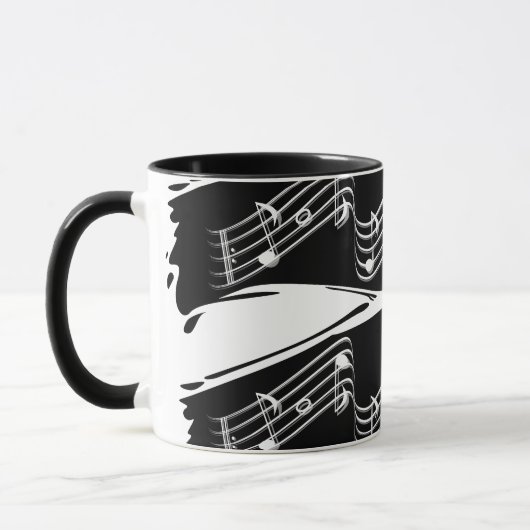 Mug Notes musicales (Gauche)