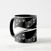 Mug Notes musicales (Devant gauche)