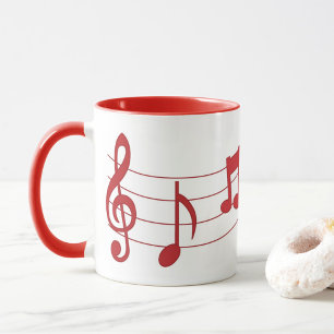 Mug Notes musicales
