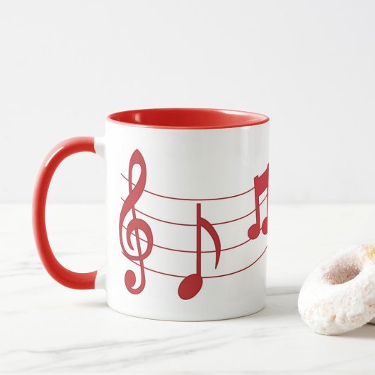 Mug Notes musicales