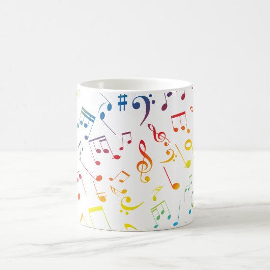 Mug Notes musicales 4 (Centre)