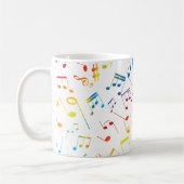 Mug Notes musicales 4 (Gauche)