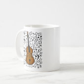 Mug Notes musicales à double basse, Baid Jazz Musicien (Devant gauche)