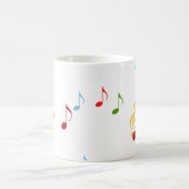 Mug notes musicales colorées (Centre)