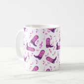 Mug Notes musicales des Boots de Cowboy (Devant gauche)