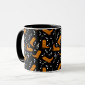 Mug Notes musicales des Boots de Cowboy (Devant gauche)