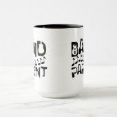 Mug Notes musicales des parents de bande (Centre)