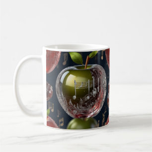 Mug Notes musicales et instrument de musique art 3D