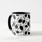 Mug Notes musicales Footballs (Devant gauche)