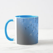 Mug Notes musicales Lune bleue (Gauche)