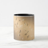 Mug Notes musicales Lune d'or (Centre)