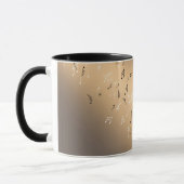 Mug Notes musicales Lune d'or (Gauche)