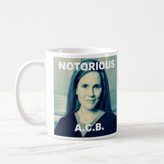 MUG NOTORIEUX A.C.B. SCOTUS (Gauche)