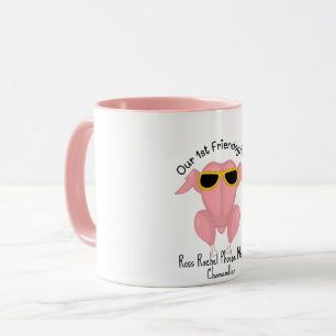 Mug Notre 1er cadeau de Thanksgiving pour la dinde Fri